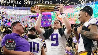 Clemson vs LSU CFP National Championship  College Football Highlights [upl. by Asined]