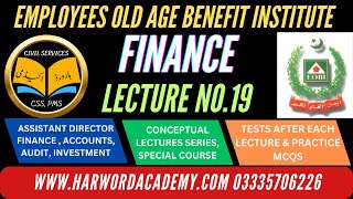 Lecture No19EOBI ClassesFinance PartEfficient Market Hypothesis AD Finance  Accounts Audit [upl. by Nakeber]