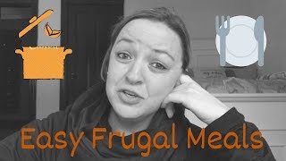 My Favorite Five GoTo Frugal MealsFrugal Living [upl. by Brunhilda269]