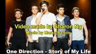 One Direction  Story Of My Life Karaoke With Lyrics [upl. by Rosenbaum]