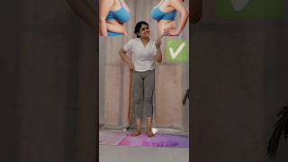 Breast exercise sagging breast big breastsmall breast 🧘🙏✅viralvideo yogayoutubeshorts shorts [upl. by Irrak]