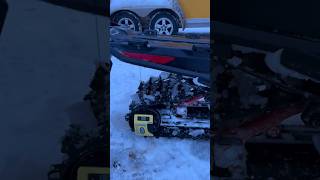 Snowmobile Suspension is important snowmobile slacker suspension snow snowday snowmobiling [upl. by Scheider]