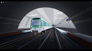 Metro 23 de Séolis V3  Roblox  MF77 Livrée Ratp [upl. by Ginsburg]