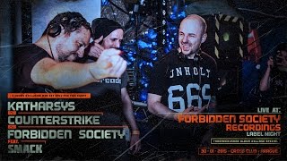 Forbidden Society b2b Katharsys b2b Counterstrike  Cross Club 30012015 [upl. by Chancey]