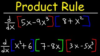 Product Rule For Derivatives [upl. by Pontias]