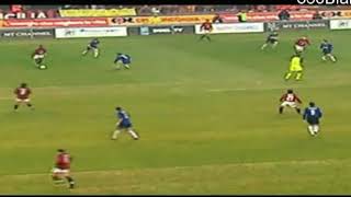 Clarence Seedorf Stunning Goal vs Inter Milan in 2002 [upl. by Tullius]