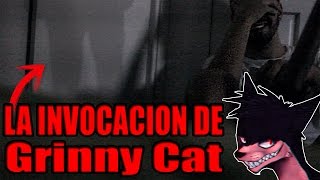 LA INVOCACION DE GRINNY CAT  APARICION PARECIDA A SMILEDOG  Invocaciones y creepypastas [upl. by Nylecoj763]