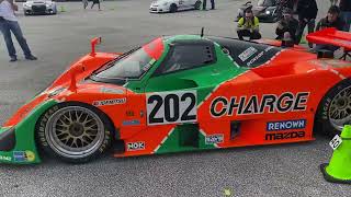 Mazda 767B 4 Rotor Daytona HSR 2023 [upl. by Hafital]