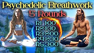 Resilience Psychedelic Breathwork I 5 Rounds Of Guided Rhythmic Breathing To Increase Breath Hold [upl. by Ark]