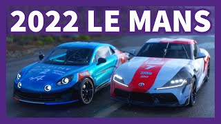 2022 Le Mans Predicted Very Accurately on Forza Horizon 5 [upl. by Brigette]