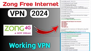 Zong free internet vpn 2024 today  zong free internet Zong Technical [upl. by Brandea]