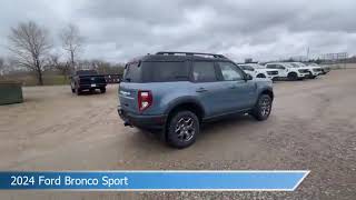 2024 Ford Bronco Sport 24383 [upl. by Anairo]