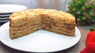 Tarta de manzana SIN HARINA y SIN AZÚCAR  Saludable Fácil con Avena shorts 010 [upl. by Clo]