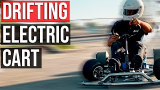 Drifting Battle Aero NEW Electric Drift Kart [upl. by Ahsiret]