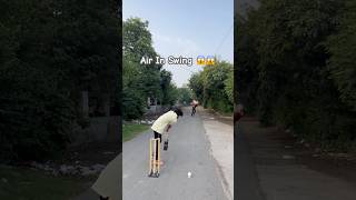 Air In Swing 😱😱 cricket inswingbowling [upl. by Dolora]