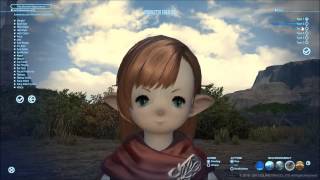 FFXIV Lalafell Female Plainsfolk Character Creation E11 [upl. by Ronyam270]