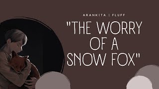 quotThe Worry of a Snow Foxquot  AranKita  Fluff  HurtComfort  Haikyuu texts [upl. by Eardnoed]