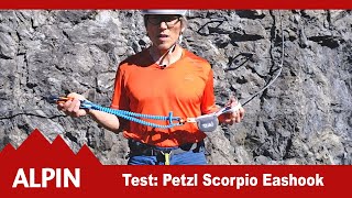 Test 2021 Petzl Scorpio Eashook  Klettersteigset  ALPIN  Das Bergmagazin [upl. by Haynor777]