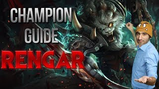 Rengar Toplane Guide S7 by Silphi Guide  Tutorial League of Legends Deutsch  German [upl. by Huoh]