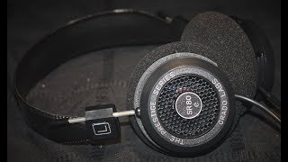 GRADO SR80e headphone review [upl. by Mckenzie449]