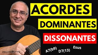 O Segredo dos ACORDES DOMINANTES DISSONANTES no Violão Aprenda como Aplicar DICAS DE HARMONIA [upl. by Ragucci]