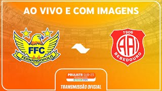 JOGO COMPLETO FERNANDÓPOLIS X INTER BEBEDOURORODADA 8 PAULISTA SUB23 2ª DIV SICREDI 2024 [upl. by Akihsay319]