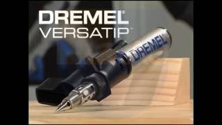 Versatip Dremel como Funciona o Mini Maçarico F0132000JA [upl. by Liva]