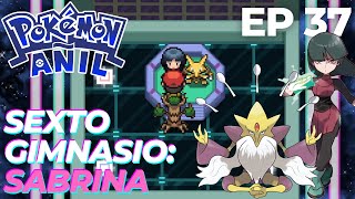 SEXTO GIMNASIO SABRINA  POKEMON AÑIL NUZLOCKE en Español 37 [upl. by Rush]