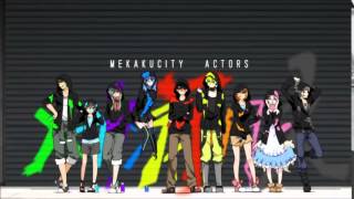 Mekakucity Actor Opening Full  Daze by Jin Feat MARiA [upl. by Uok]