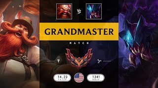 Grandmaster Match Super Gragas vs Super RekSai  NA server Patch 1423 [upl. by Lovato]