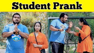 Student Best Prank  Velle Loog Khan Ali  Sahara Bano Khan Ali [upl. by Anirec]