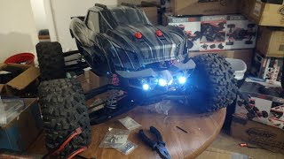 Traxxas Xmaxx Punisher 8s Night Run [upl. by Heiskell]