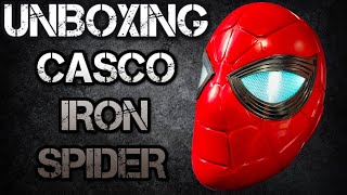 Unboxing 🕸️Casco Iron Spider  Marvel Legends Hasbro🕸️ [upl. by Bussy366]