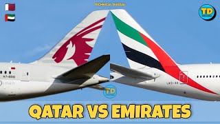 Qatar Airways Vs Emirates Comparison 2022 🇶🇦 Vs 🇦🇪 [upl. by Ellehcin]