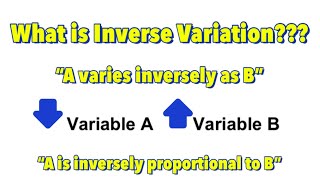 Definition and Real Life Examples of Inverse Variation [upl. by Annaul575]