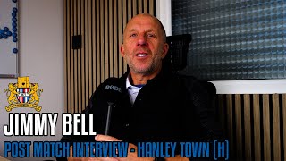 Clitheroe 11 Hanley Town  Jimmy Bell Post Match Interview [upl. by Nnaeilsel478]