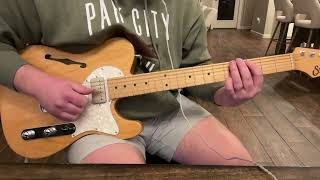 Another In The Fire  Electric Guitar Tutorial  Hillsong United  Suhr Alt T Pro  Key of C [upl. by Chara]