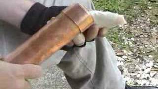 Edbo Monster Copper Bopper  Flint Knapping  Flintknapping [upl. by Greta]