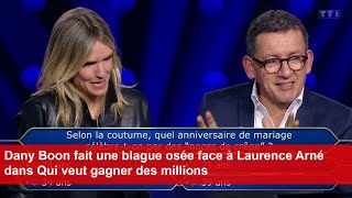 Dany Boon fait une blague osée face à Laurence Arné dans Qui veut gagner des millions [upl. by Lohrman778]