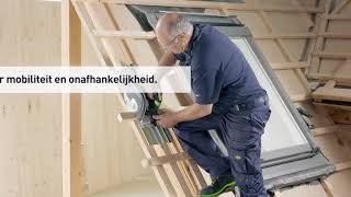 Festool Product Video  Accupendelkapzaag HKC 55 [upl. by Naginnarb123]