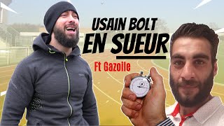 JESSAYE DE BATTRE LE RECORD DU MONDE AU 100 MÈTRES [upl. by Brnaba]