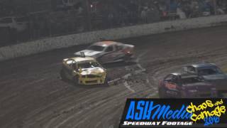 Speedway Crashes Ash Medias Chaos and Carnage 2016 [upl. by Marylynne]