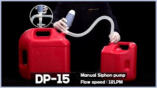 Dukshin Corp Ltd How to use quotDP15 Manual Siphon pumpquot [upl. by Anik]