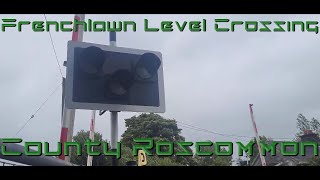 Frenchlawn Level Crossing County Roscommon [upl. by Ogu47]