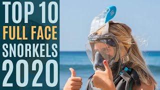 Top 10 Best Full Face Snorkel Masks 2020  Diving Mask  Anti Fog Anti Leak  180° Panoramic View [upl. by Bayly]