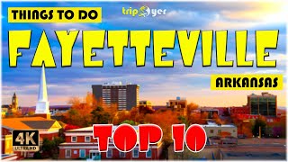 Fayetteville AR Arkansas ᐈ Things to do  Best Places to Visit  Arkansas Travel Guide in 4K ☑️ [upl. by Swor]