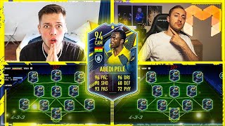 FIFA 22  ABEDI PELE FUT CAPTAIN HERO SBB vs MAXMALLE  Squad Builder Battle😮🔥 [upl. by Anirehtac806]