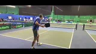 The Beauty Of Pickleball 50 VS 30 Mens Pickleball Single Rec Game [upl. by Norved58]