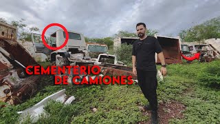 Descubrí un CEMENTERIO de CAMIONES DE LA BASURA ABANDONADOS  ¿Por qué los abandonan aquí [upl. by Burroughs219]