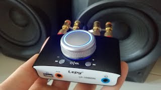 Lepy LP168 mini  Unboxing amp Sound Test [upl. by Atilal]